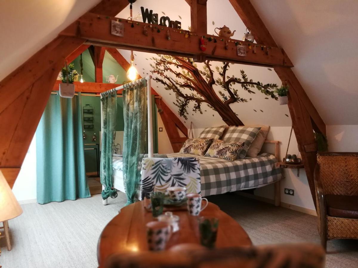 L'Arbre A The Bed and Breakfast Honfleur Buitenkant foto